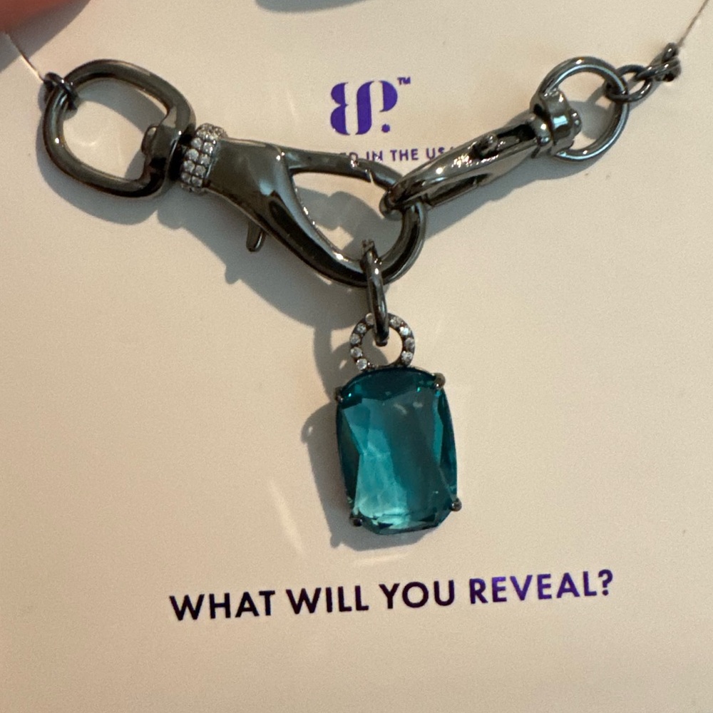 Bomb Party Sirens LC Paraiba Tourmaline Drowned Heart's Desire Necklace